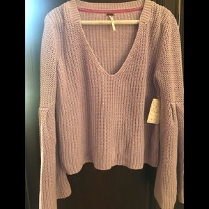 Free People Lavender sweater